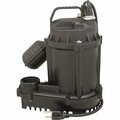 All-Source 1/2 HP 115V Effluent and Submersible Sump Pump 5STS